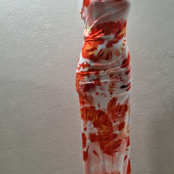 NEW/ S, Knit Dress/SUNRISE COLOR - Picture 6 of 12